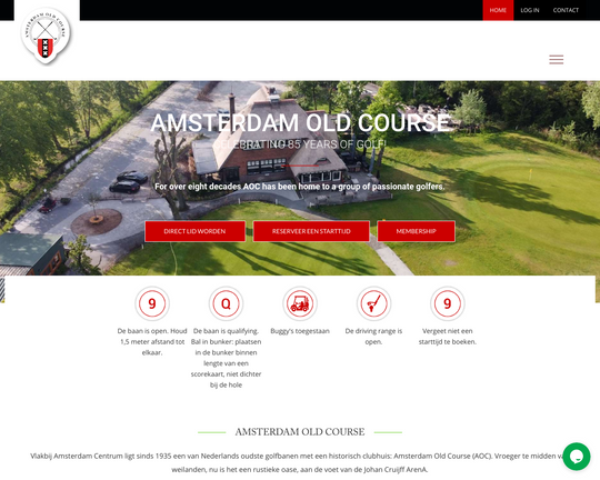 Amsterdam Old Course Logo