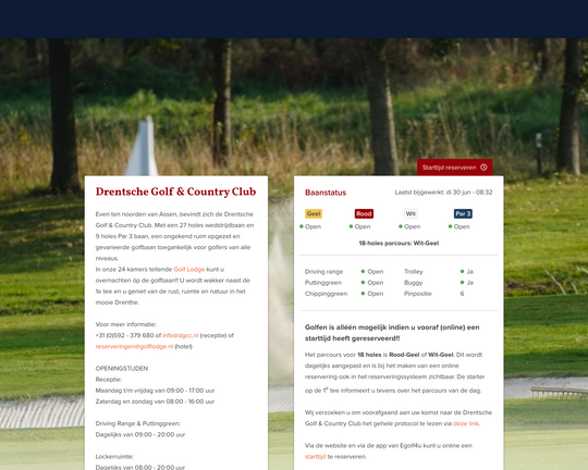 Drentsche Golfclub Logo