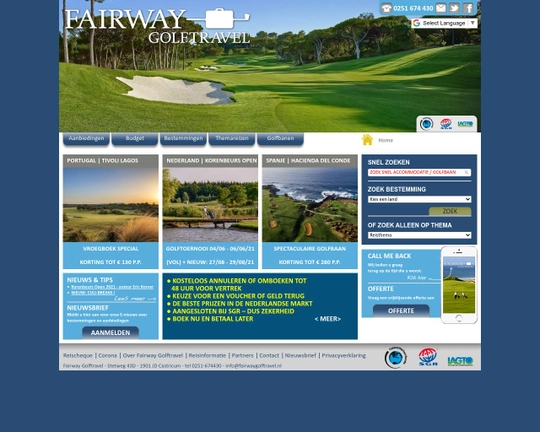 Fairway Golftravel Logo