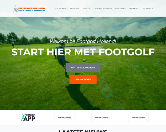Footgolf Holland Logo