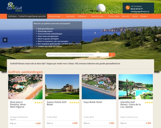Go 4 Golf Reizen Logo