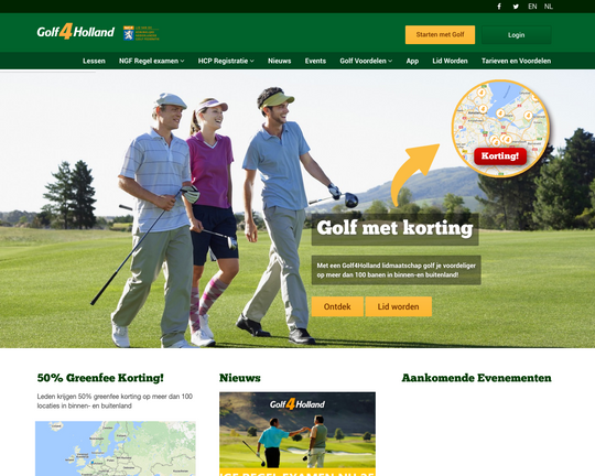 Golf 4 Holland Logo