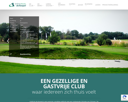 Golfclub de Koepel Logo