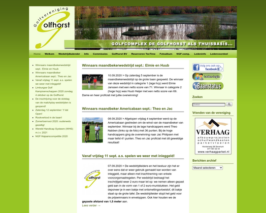 Golfvereniging Golfhorst Logo