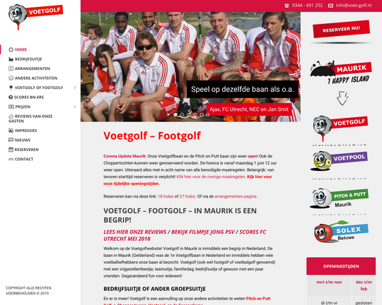 Voet Golf Logo